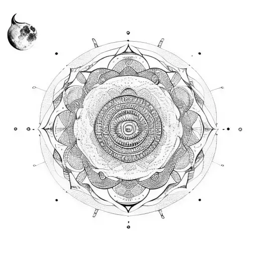 The Moon As A Mandala