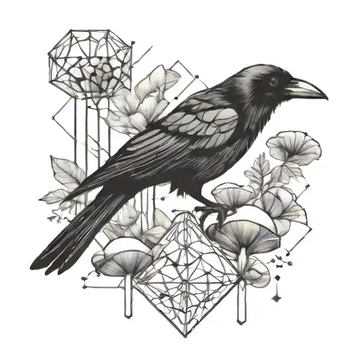 Raven Crystals Mushrooms