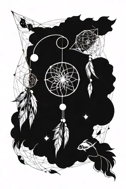 Pisces Dream Catcher