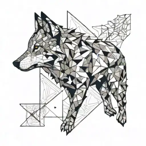 Puzzle Piece Wolf