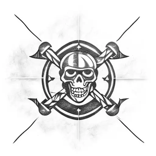 Circuit Board Pirate Flag