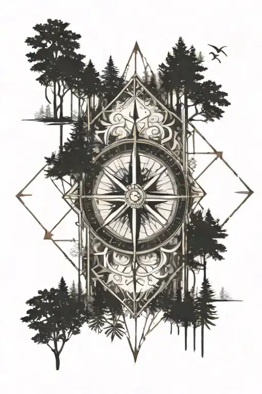 Compass Caravan Forest