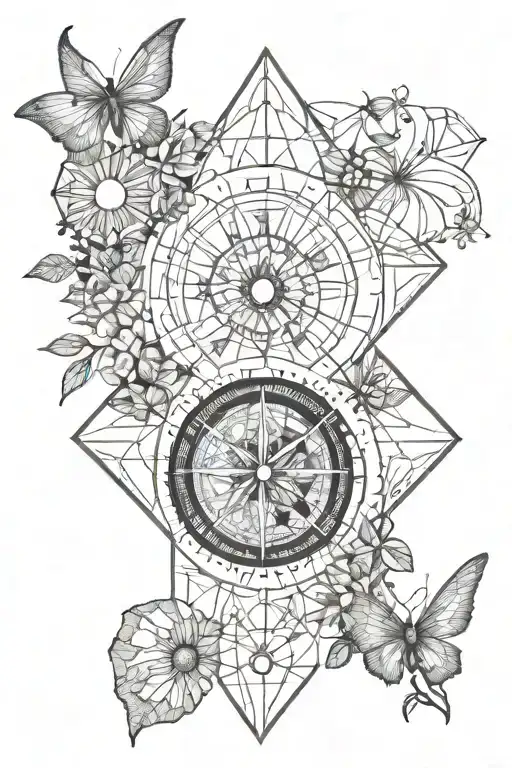 Future Time Themed Marginal And Geometric At The Same Time Embracing Nature