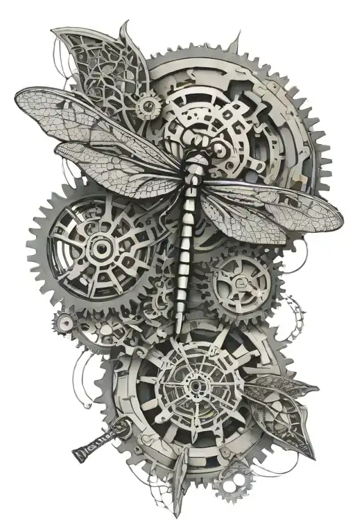 Dragonfly Mechanical Gear