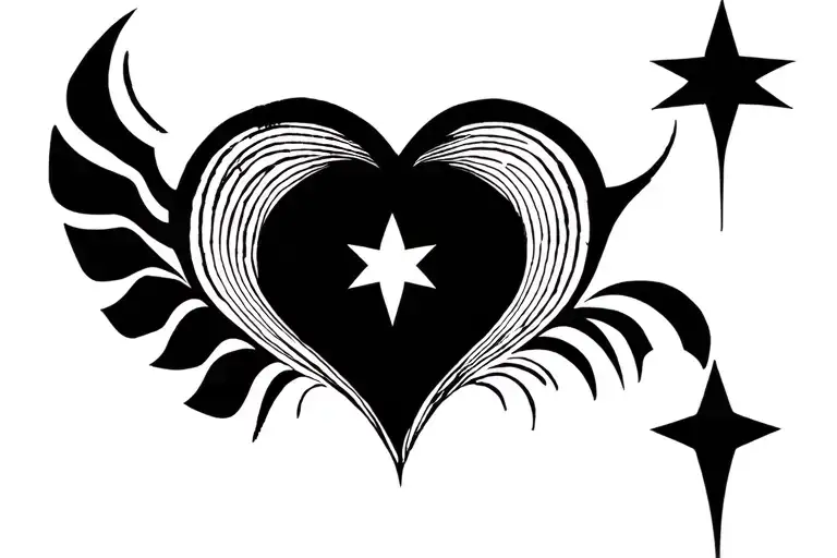Heart With Star