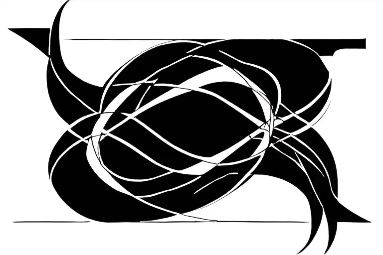 Elegant And Abstract Infinity Symbol