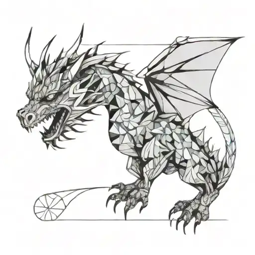 Dragon Geometry And Baby Foot