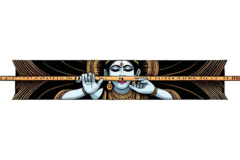 Krishna Playing Flute