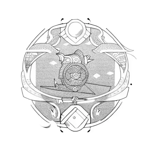 Japanese Pisces Samurai