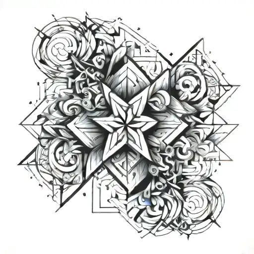 Sketch Of Tattoo On Collarbone And Chest