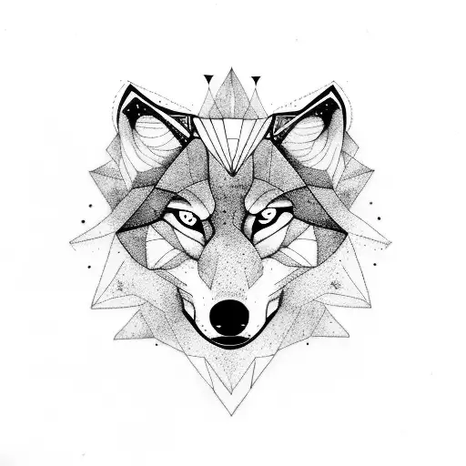 Wolf Space Background