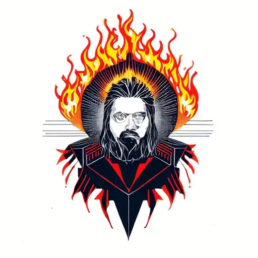 Person On Fire Bad Religion Album Cover Art