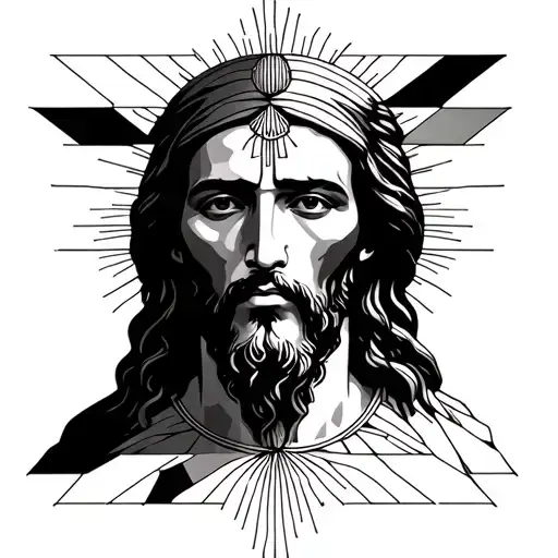 Black Jesus Portrait