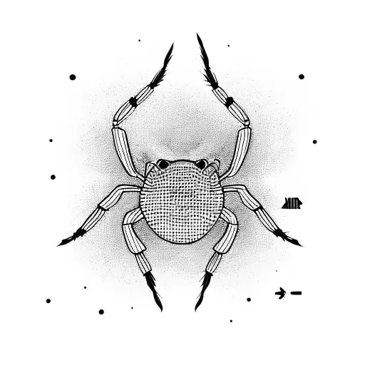 Spider Eating A Cucumber