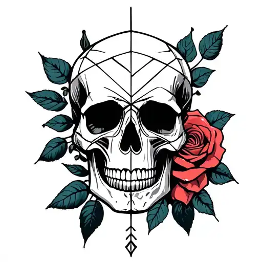 Skull And Roses