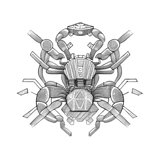 Trippy Mechanical Scorpion