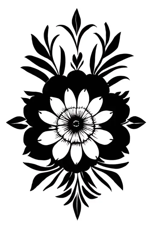 Geometric Flower Blooming