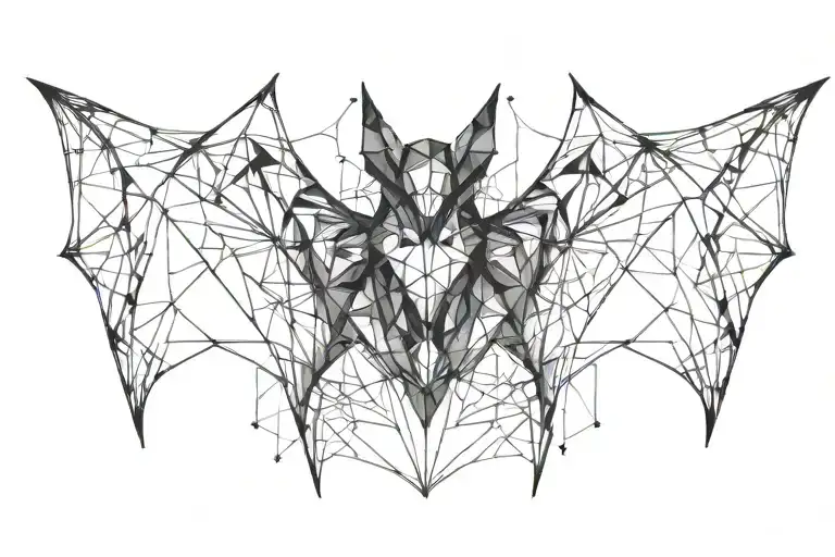 Bat Wings Spread Wide