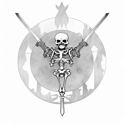 Skeleton With A Big Sword