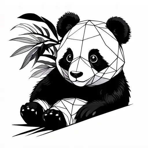 Sitting Panda Bear