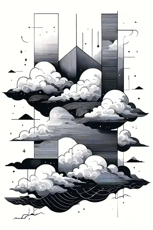 Geometric Space And Clouds