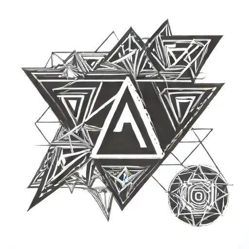 Twin Father Letter A