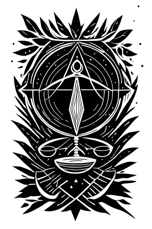 Libra Virgo Aries Scorpio Sign In One Theme Fine Line