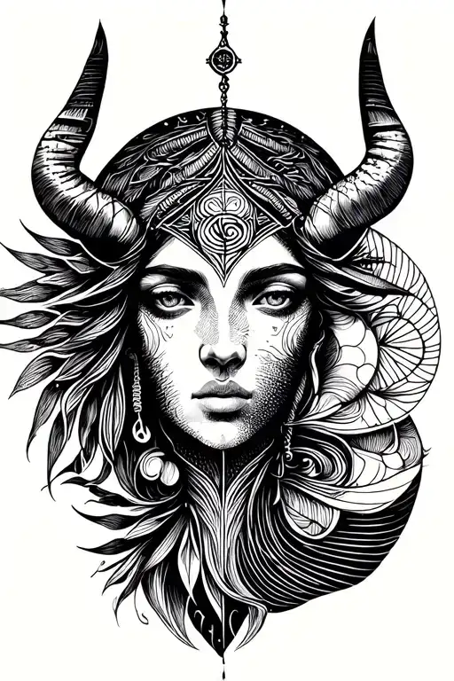 Libra Virgo Aries Scorpio Sign In One Theme Fine Line With Details