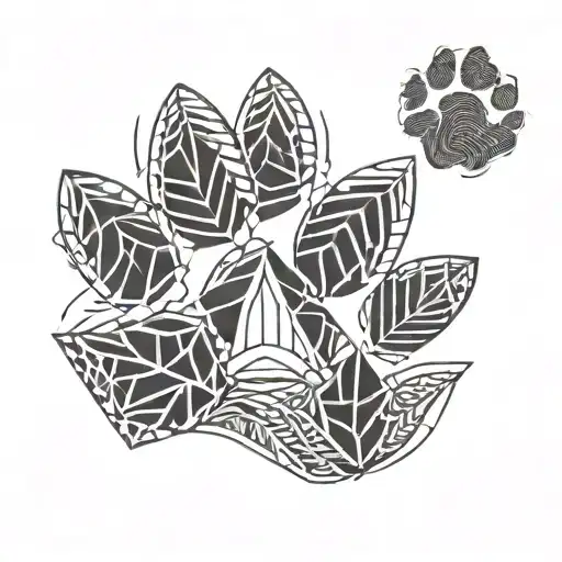 Dog Paw Print