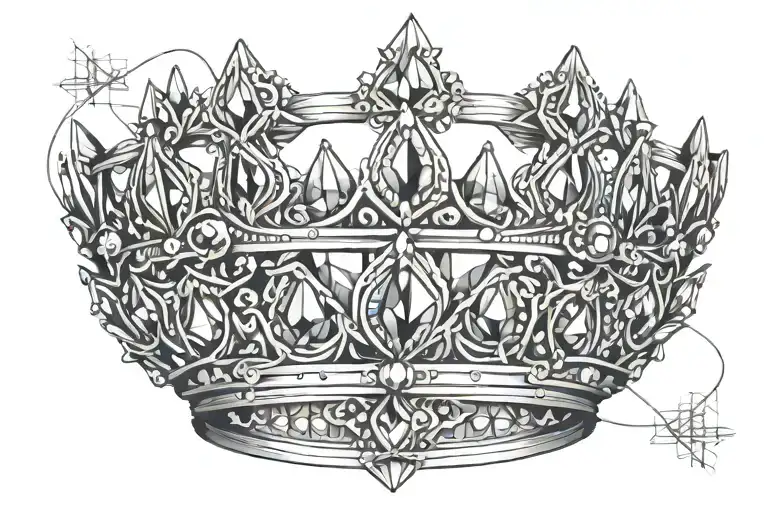Crown Made Of Three M M M