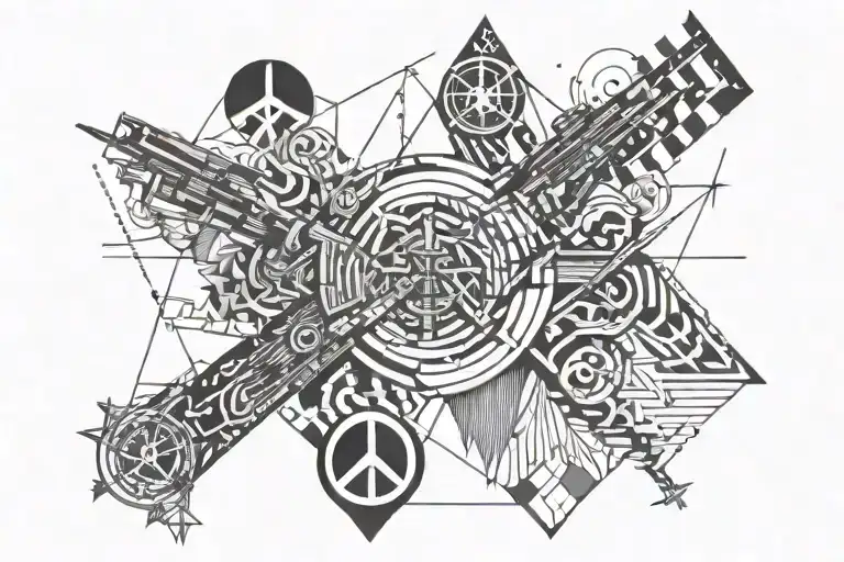 Peace Money Live Lonely War Scene