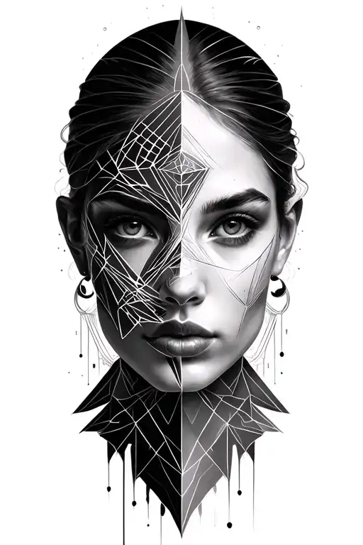 Realistic Portrait Of