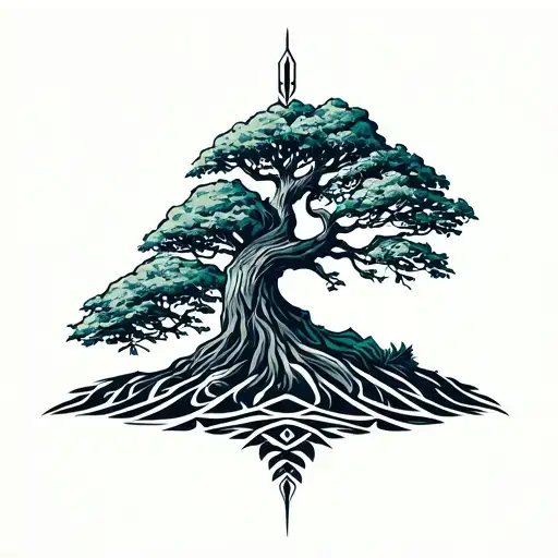 Viking Wiht Tree Growing