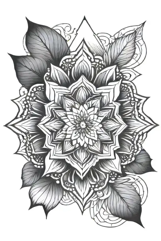 Lotus Mandala Moon