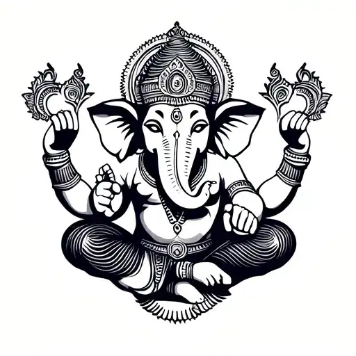 Male Ganesha Full Body