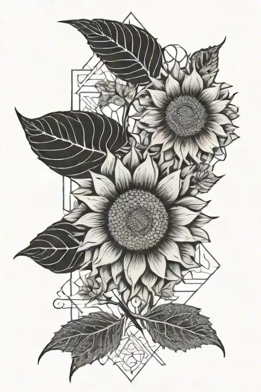 Pisces And Sunflower Growing