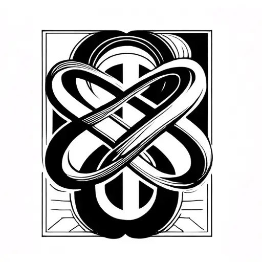 Infinity Symbol With Kenneth Joseph Nevada Austin Aiden In Cursive