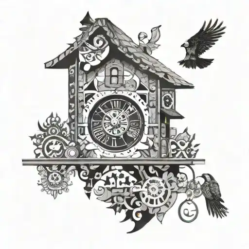 German Cuckoo Clock Munich