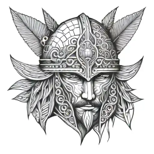 Ottoman Warrior Face Armour Fine Art