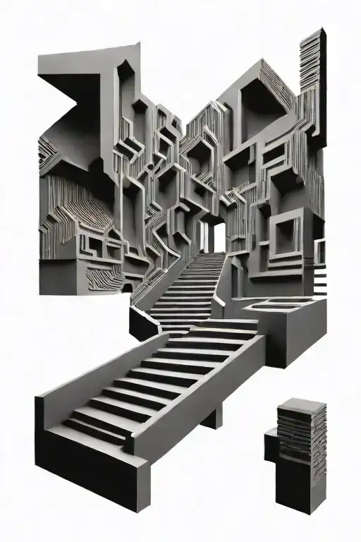 Stairs Symbolizing The Journey