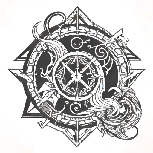 Capricorn And Gemini Symbol