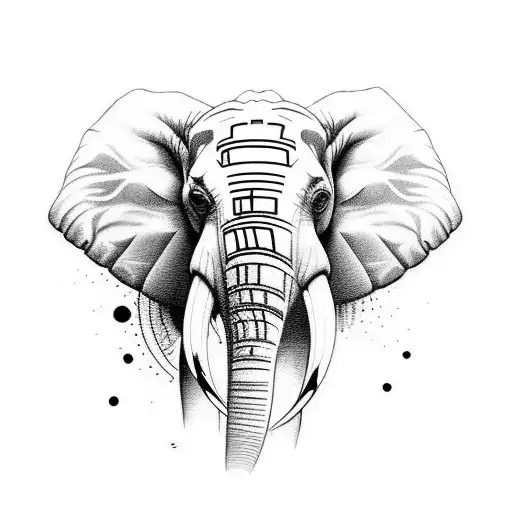 Elephant Head On Third Eye