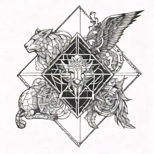 Leo And Virgo Symbol