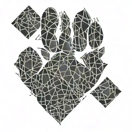 Paw Print With Roman Numeral 11
