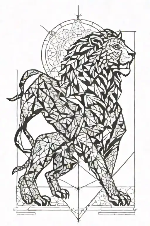 Leo Mix Virgo Zodiac Symbol