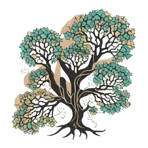 Tree That Represents Family