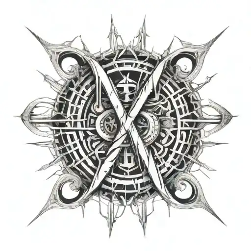 Letters K T H R Giger