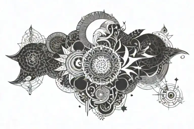 Australia Sun Moon India