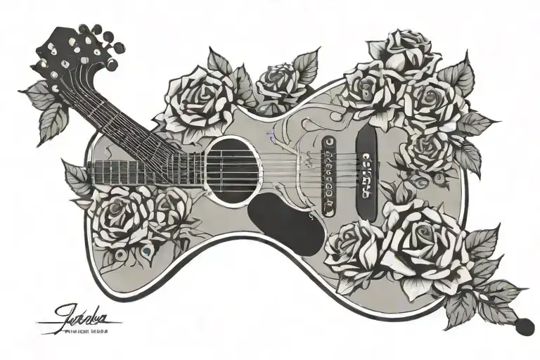 Guitars And Roses Reference Hidden