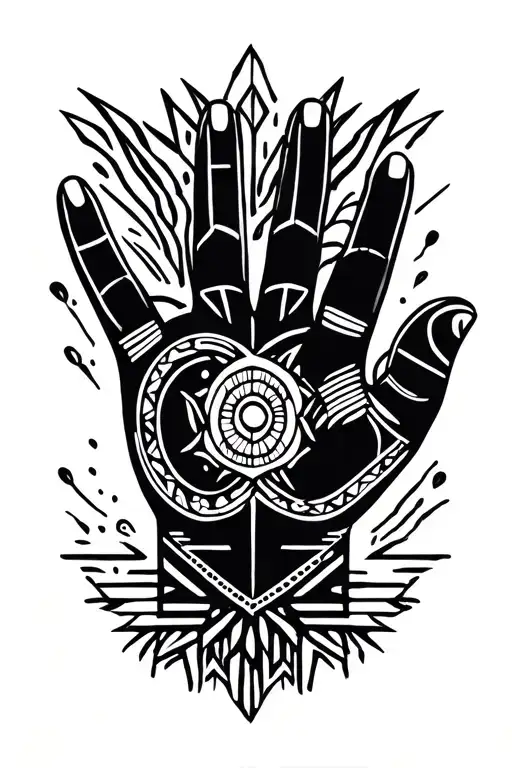 Shaka Hand Sign Combined